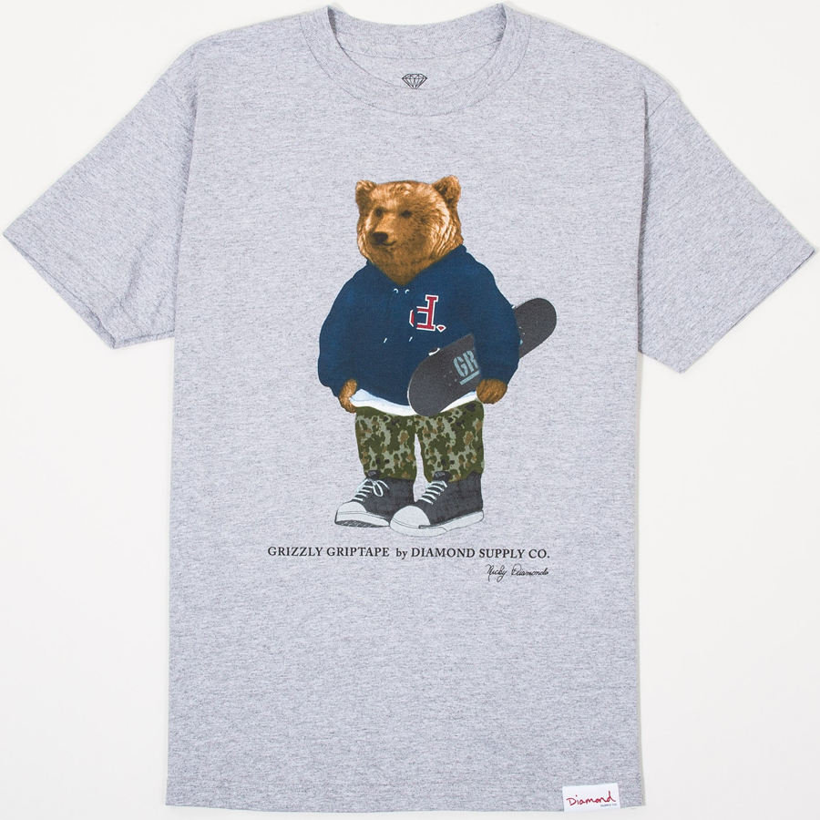 Diamond Supply Co. Grizzly Bear T-Shirt
